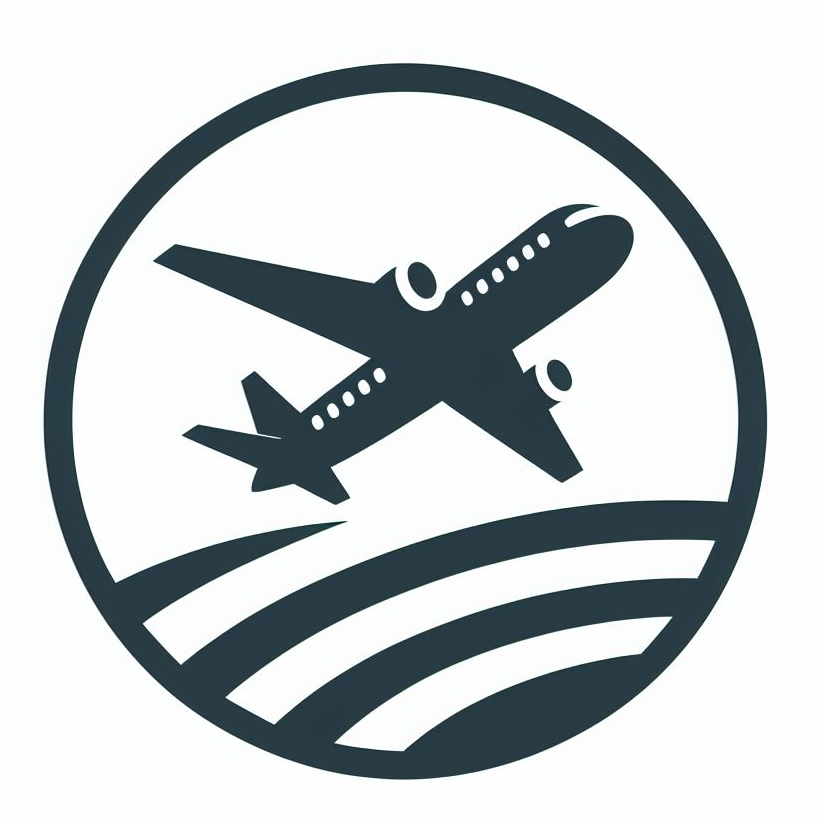 비행기 로고 3