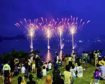 통영 한산대첩축제 불꽃쇼_4