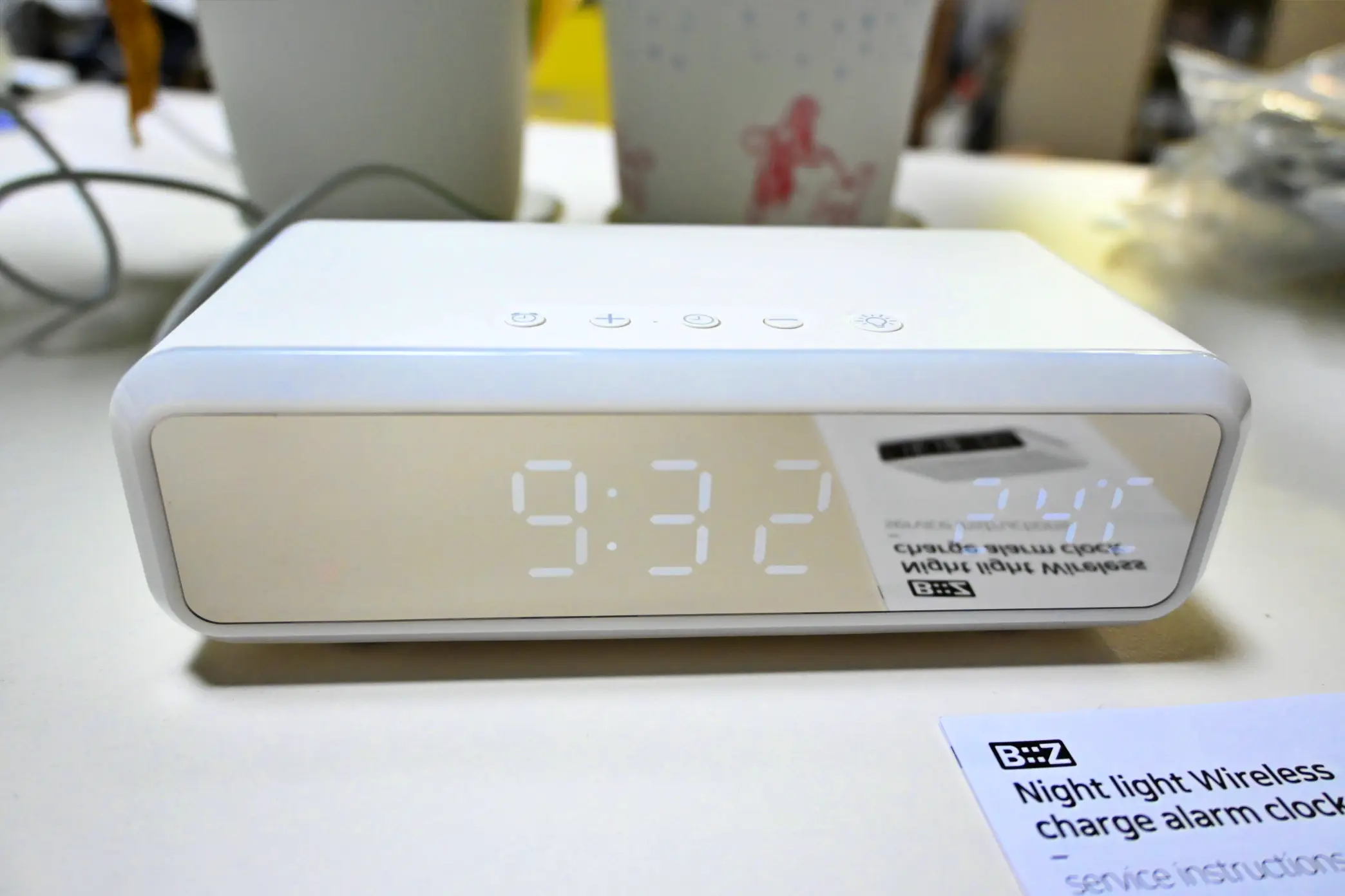 LED 무등과 알람시계 기능이 있는 고속무선충전기 사진7