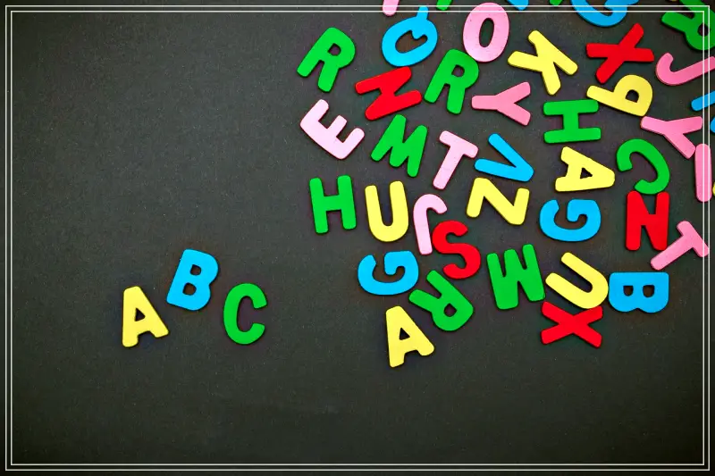 칠판-알파벳철자