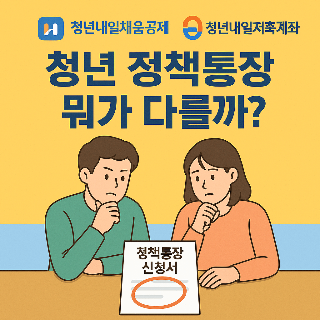 한국 청년 정책통장 완전 정리 A to Z|내게 맞는 통장은?