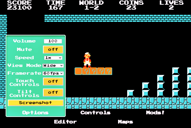 슈퍼마리오 게임하기