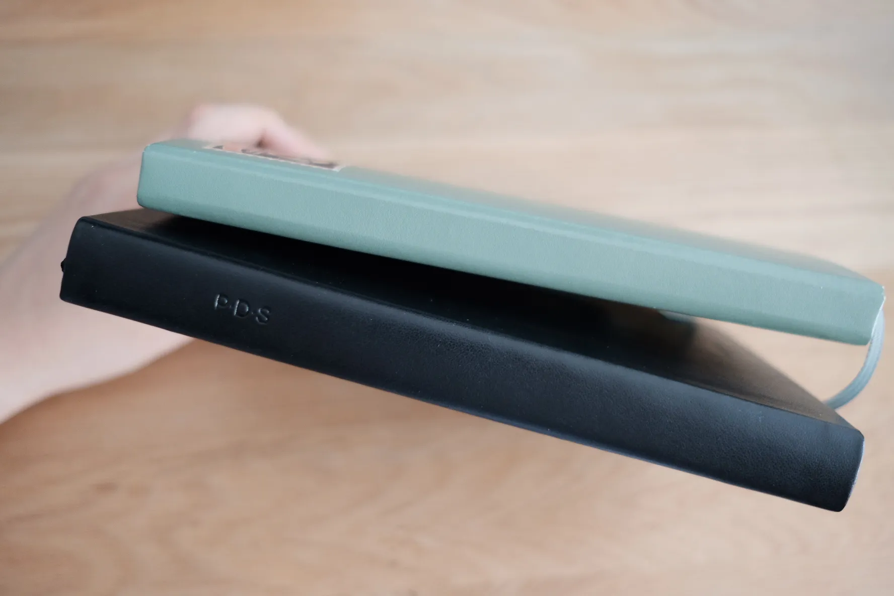 PDS vs 로이텀 다이어리 외관 비교