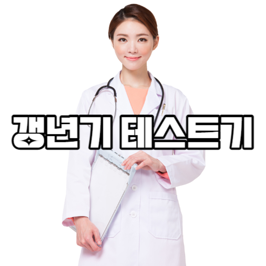 갱년기 테스트기