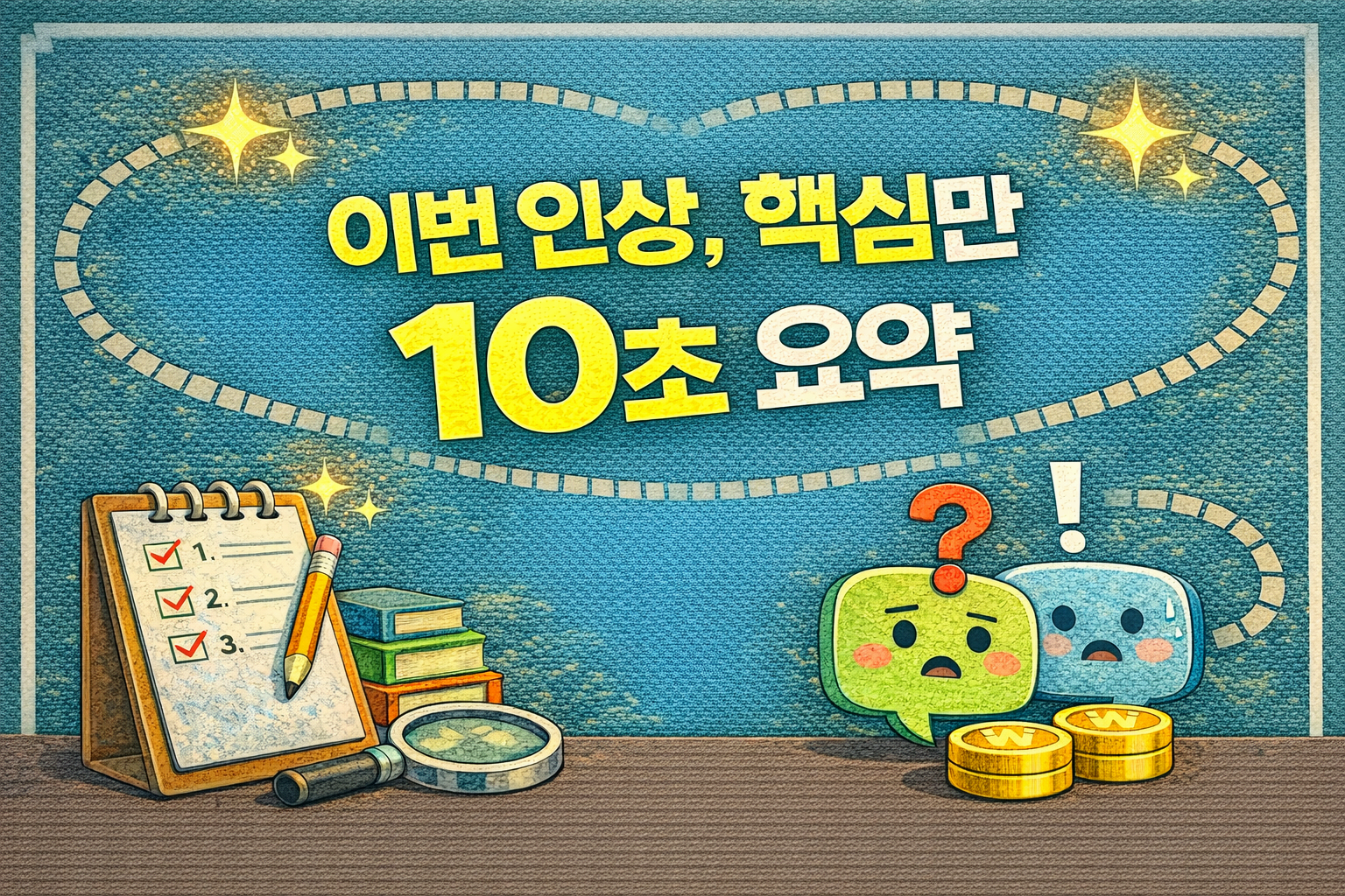 이번 인상, 핵심만 10초 요약