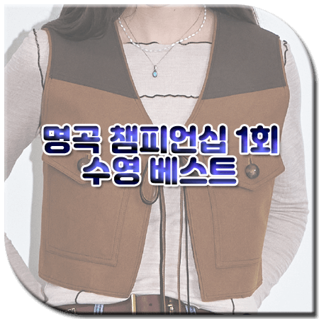 명곡 챔피언십 1회 수영 조끼