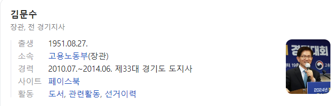 김문수-관련주