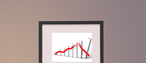 증시의 흐름을 나타내는 사진