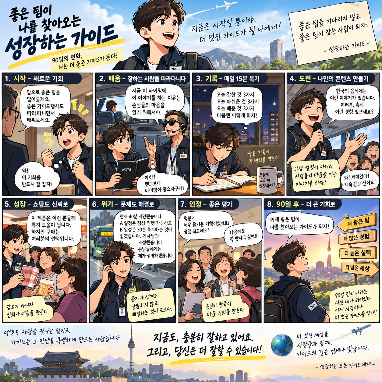 좋은 팀이 나를 찾아오게 만드는 가이드의 90일 성장전략