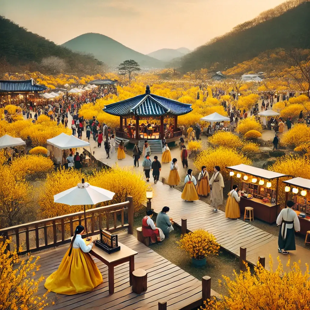 2025 구례 산수유꽃축제 주차 꿀팁! 주차장 위치 &amp; 셔틀버스 총정리