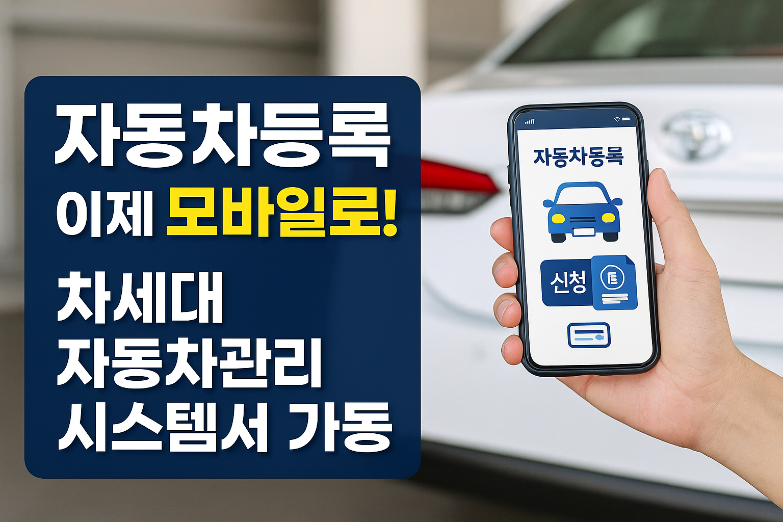 차세대 자동차관리정보시스템