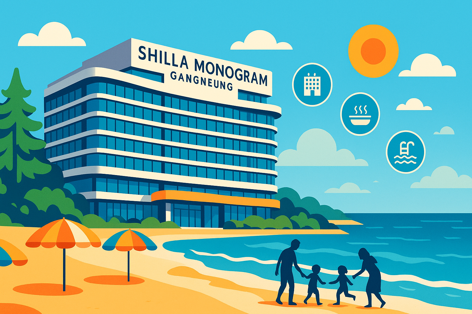 강릉 호캉스 신상! 신라모노그램 강릉 키즈 객실 완전 정복기