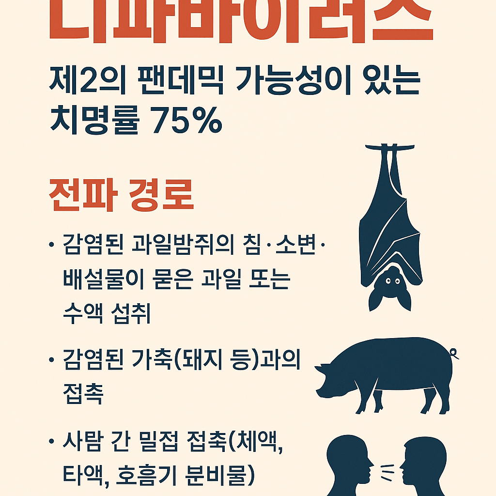 니파바이러스 예방