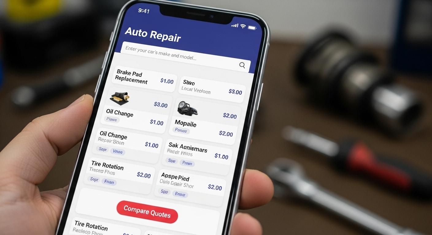 자동차 수리 견적 사이트