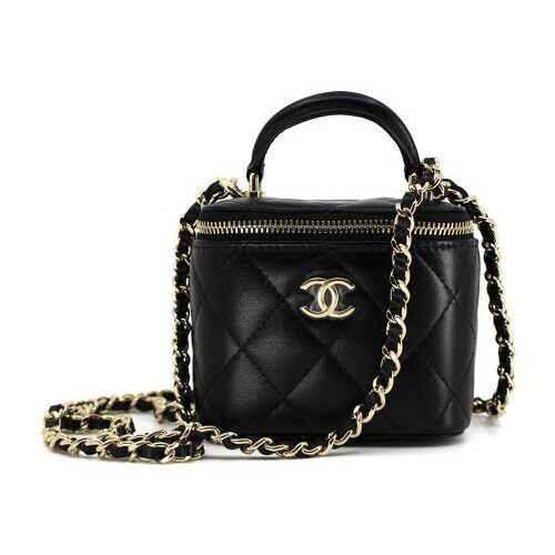 샤넬 스몰 체인 코스메틱 케이스