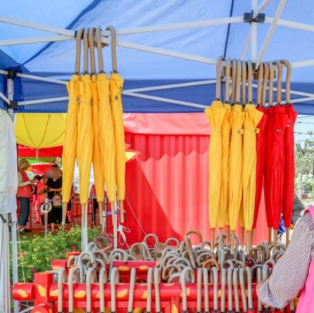 고석정꽃밭-우산무료대여