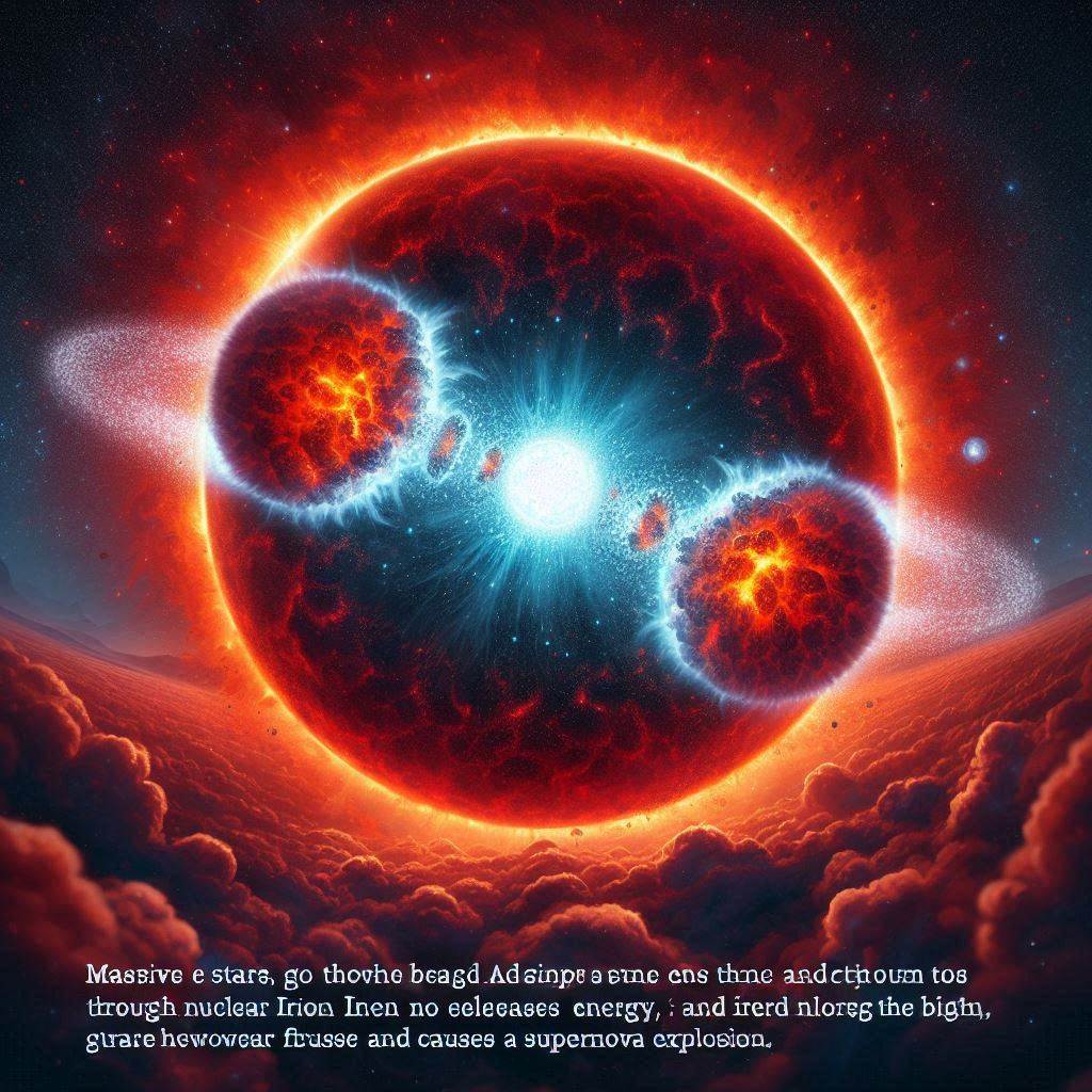 초신성과 중성자별 또는 블랙홀