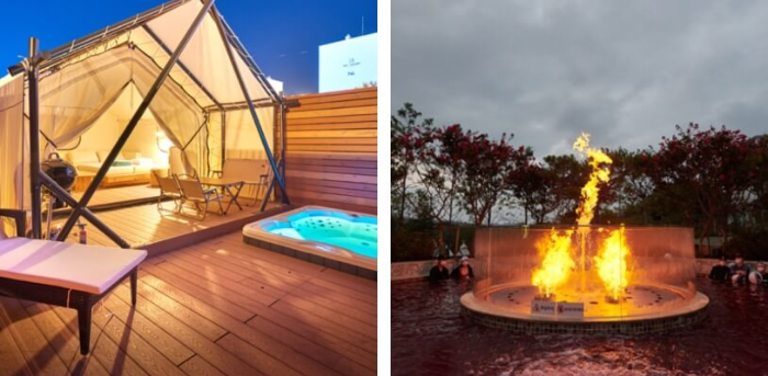 더앤리조트 카바나, 스파