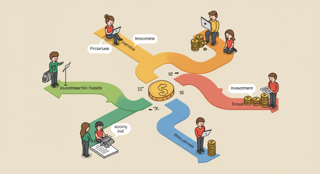 경제적 자유를 꿈꾼다면? 부자 되는 습관 만들기 (절약, 투자, 수입 다각화)