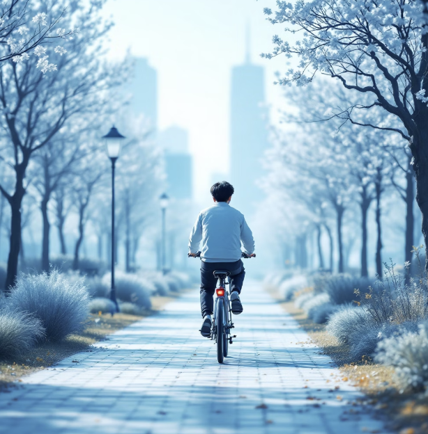 꾸준한 리듬의 즐거움&amp;#44; 자전거