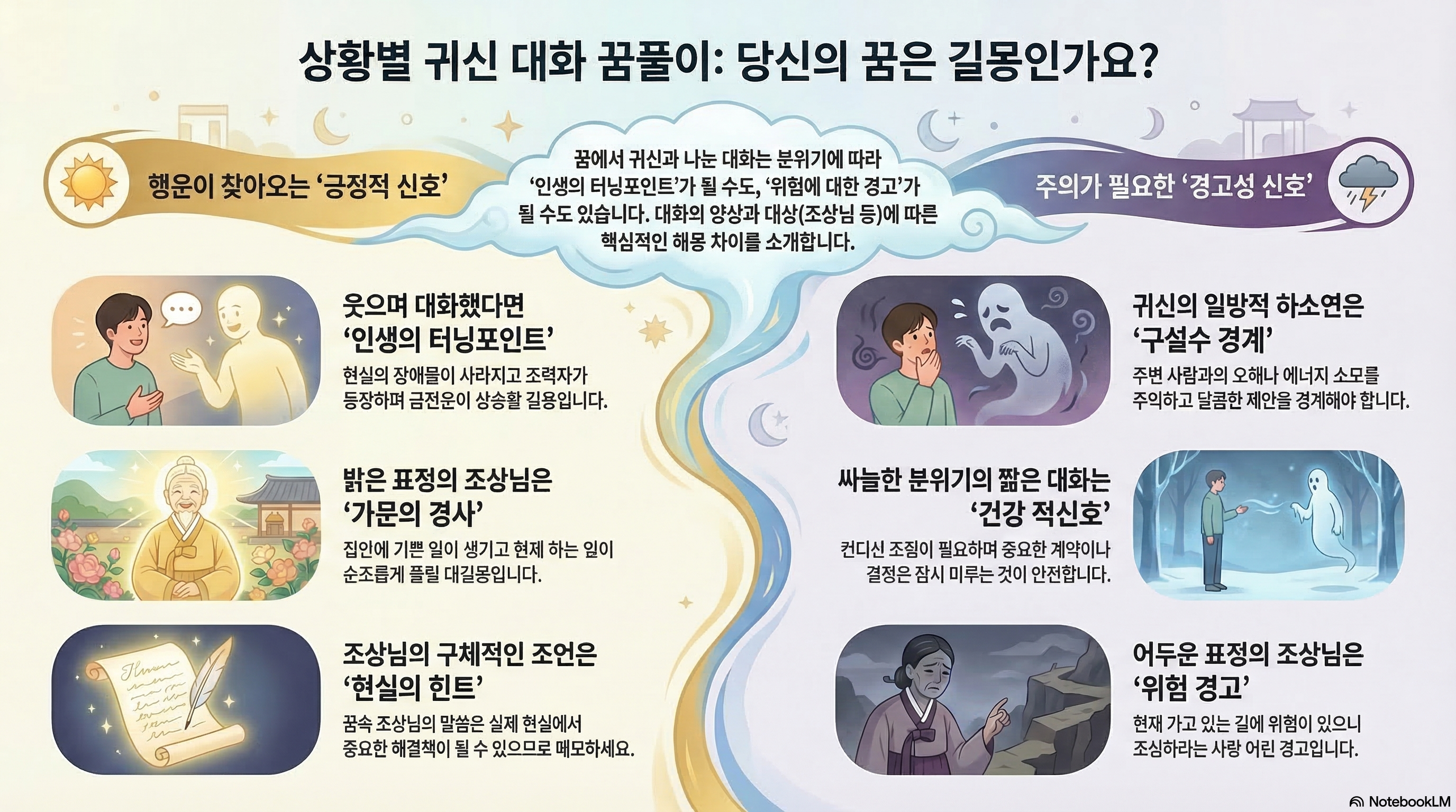 귀신과 대화하는 꿈