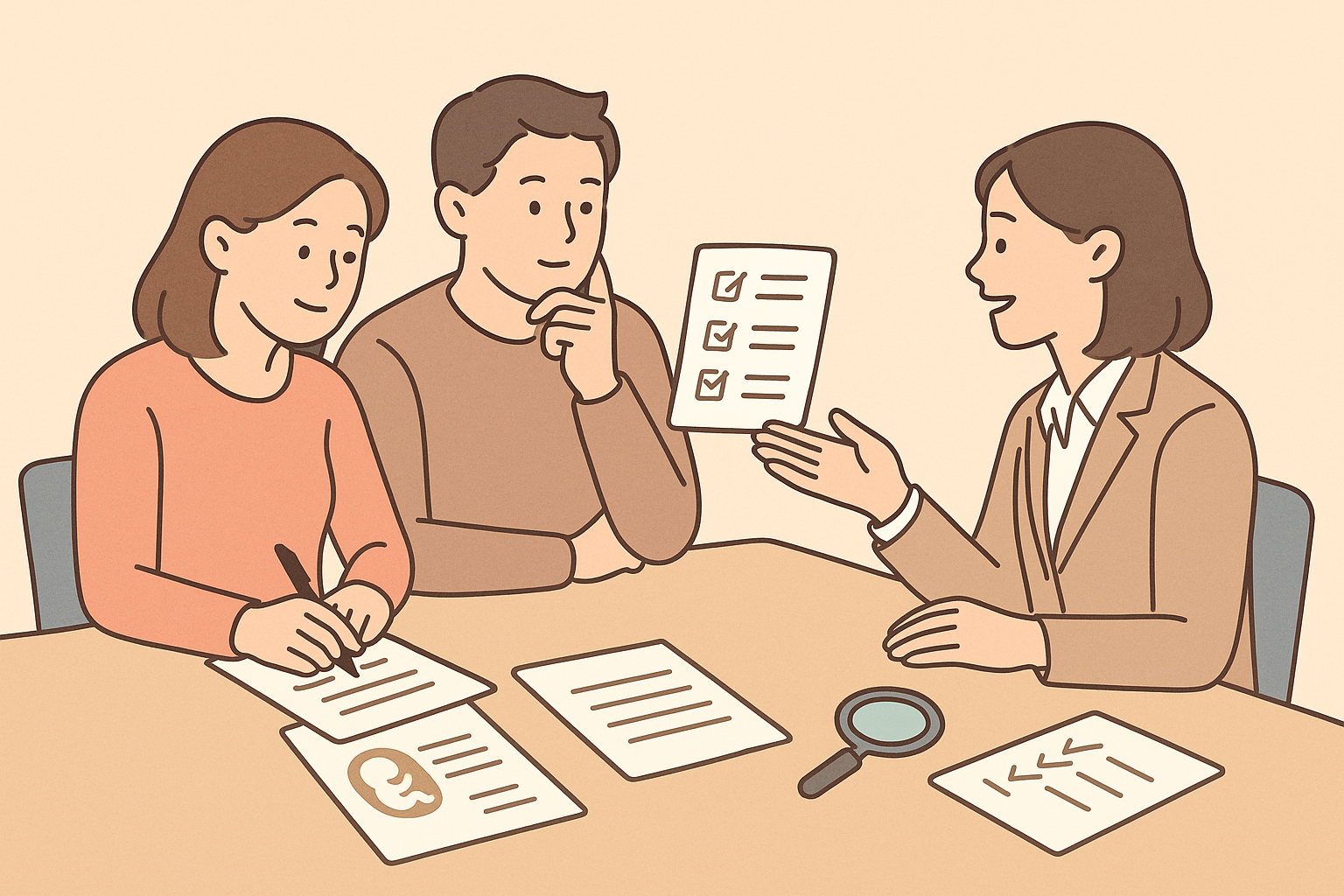 태아보험 상담 체크리스트에 대한 이미지