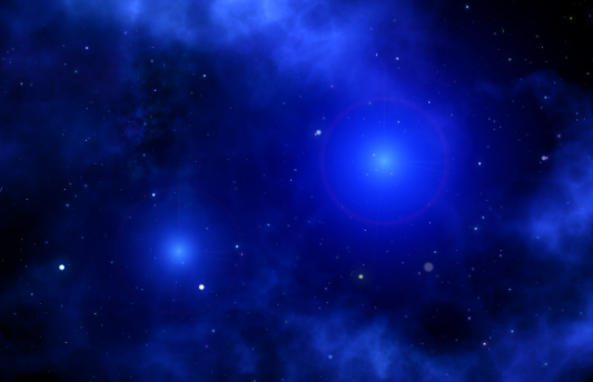 우주의 푸른별자리