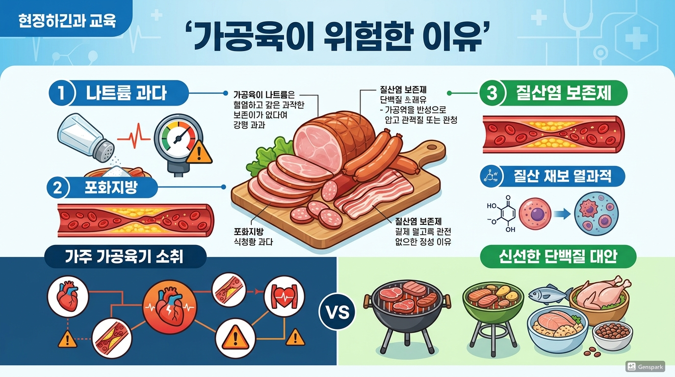 가공육이 위험한 이유