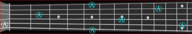 같은 음(라) 찾는 방법