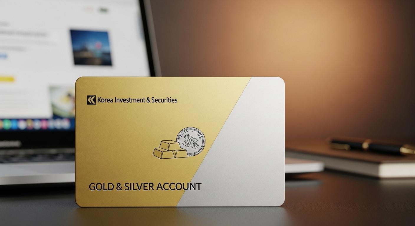 한국투자증권 금현물 계좌 개설 방법