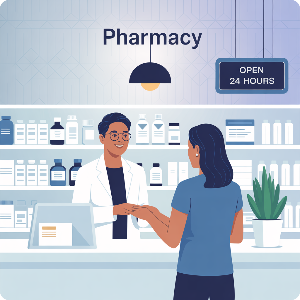 부산 약국 24시간 여는곳 이미지