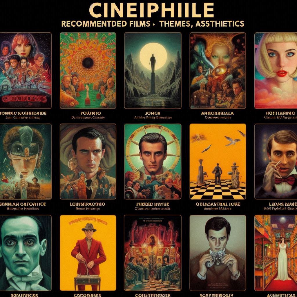 시네필 추천 명감독 영화 리스트 (시퀀스, 테마, 미학)