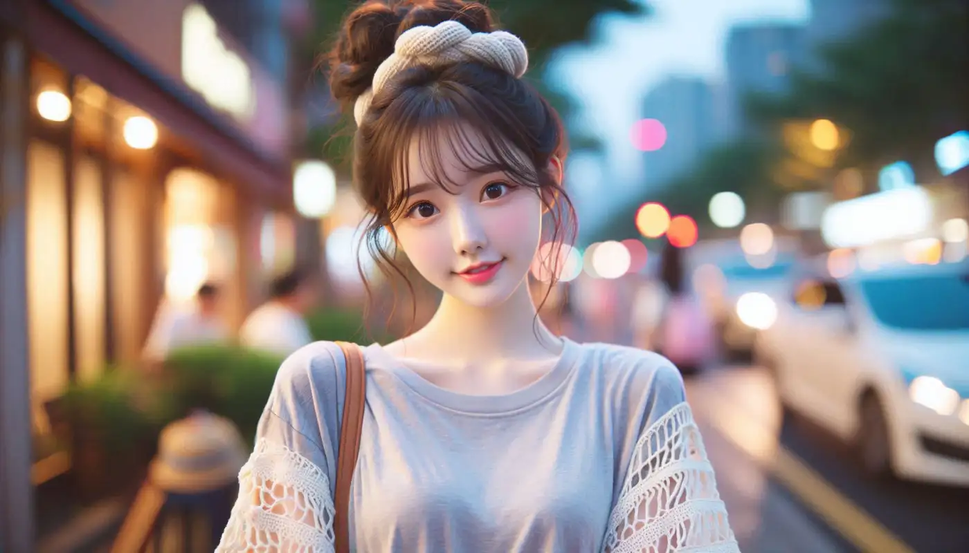 비지트재팬웹-어플-동반가족-등록-방법을-알아보는-여성의-모습