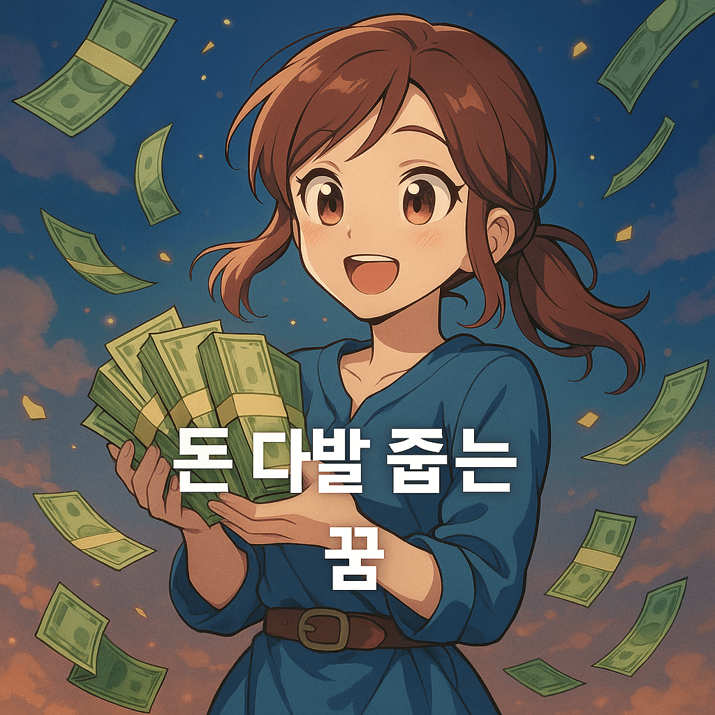 돈 다발 줍는 꿈 해몽