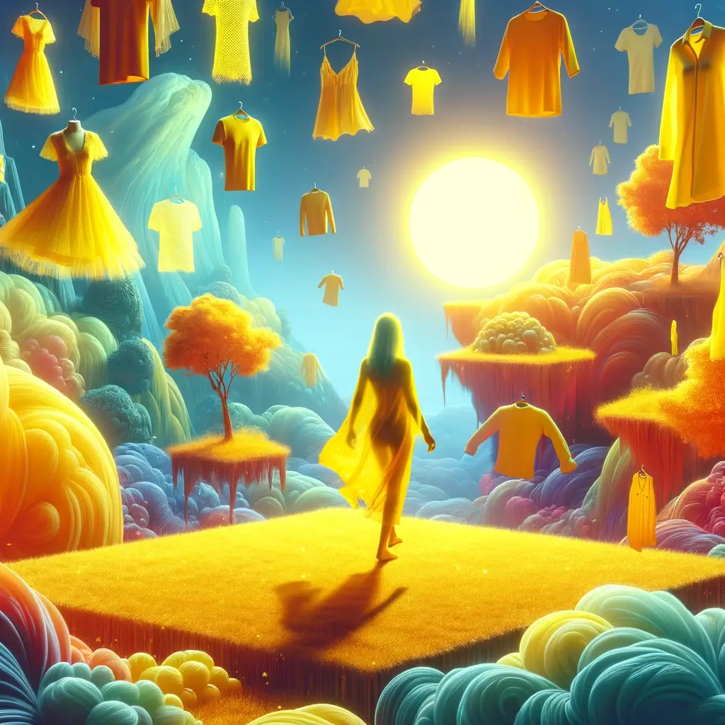 노란색 옷 꿈 해몽