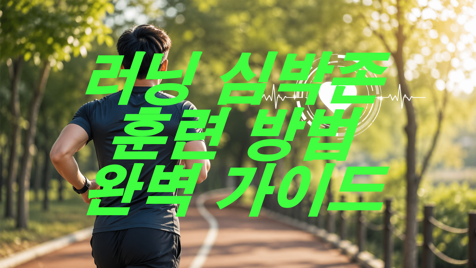 러닝 심박존 훈련 방법 완벽 가이드