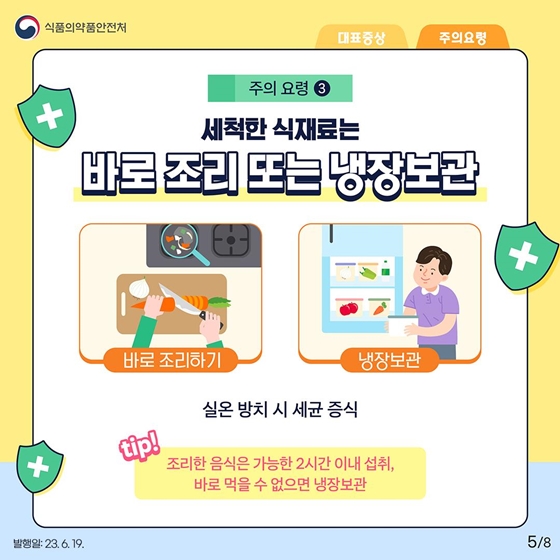 식중독예방법