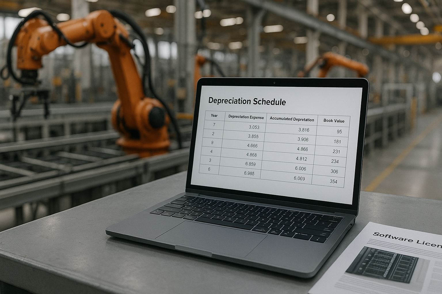 스마트 팩토리 도입 시 IT 세무 감가상각
