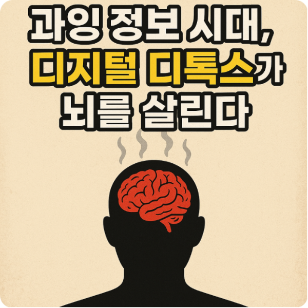 과일 정보 시대 디지털 디톡스 방법