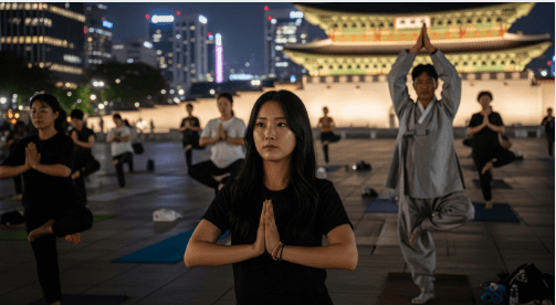 2025 광화문 달빛요가 &ndash; 도심 한가운데서 달빛 아래 힐링을!