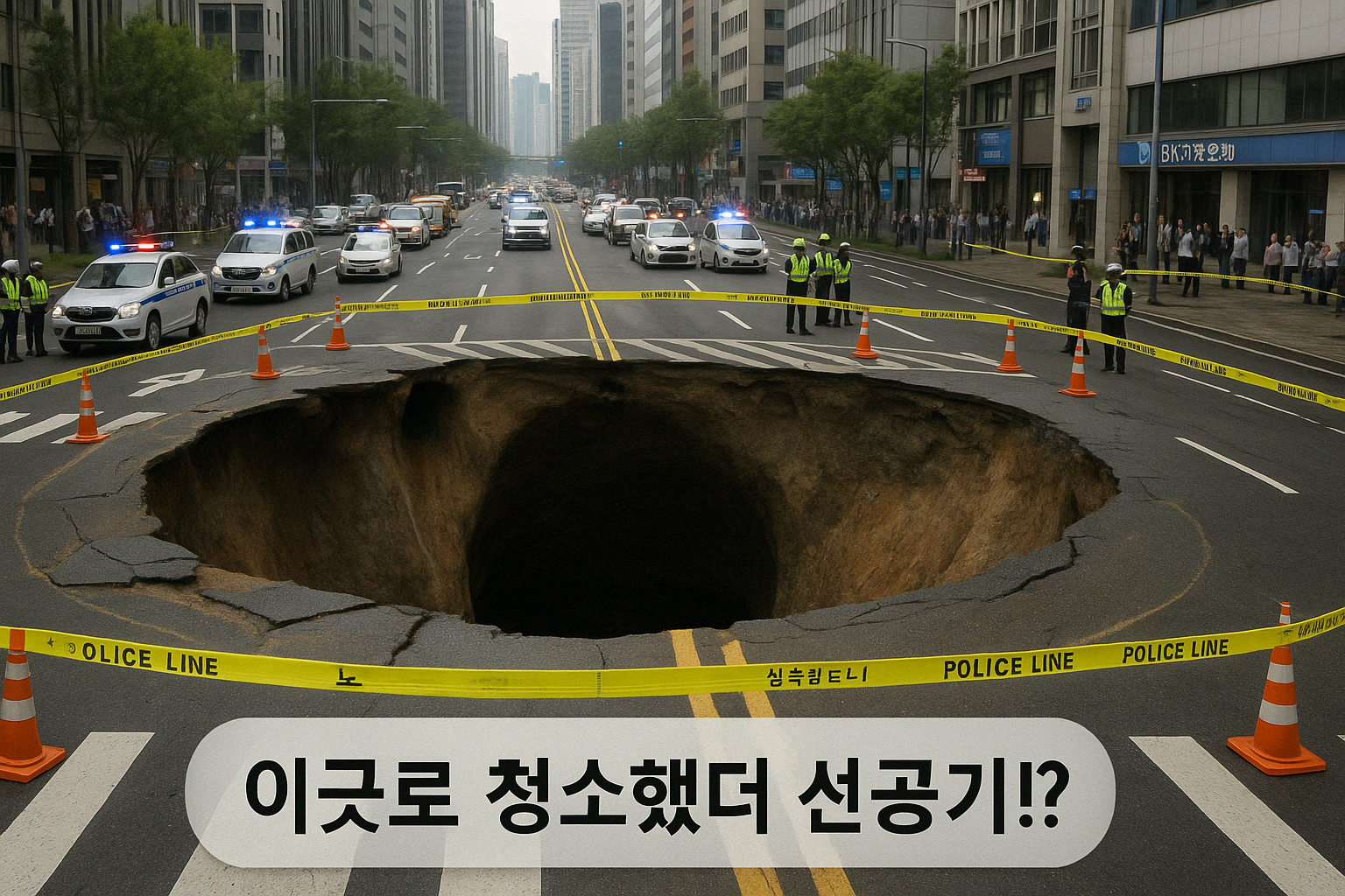 싱크홀 발생 원인