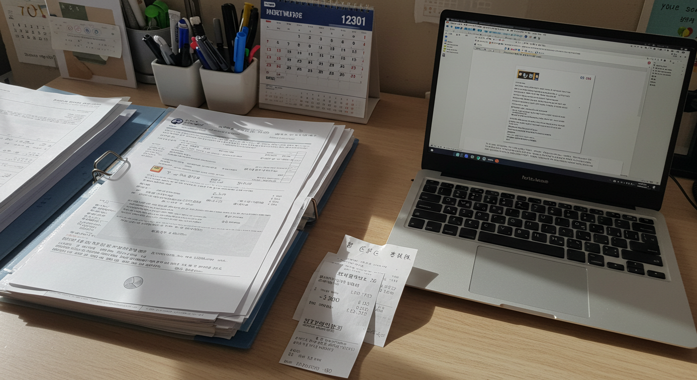 연말정산, 의료비공제, 병원서류