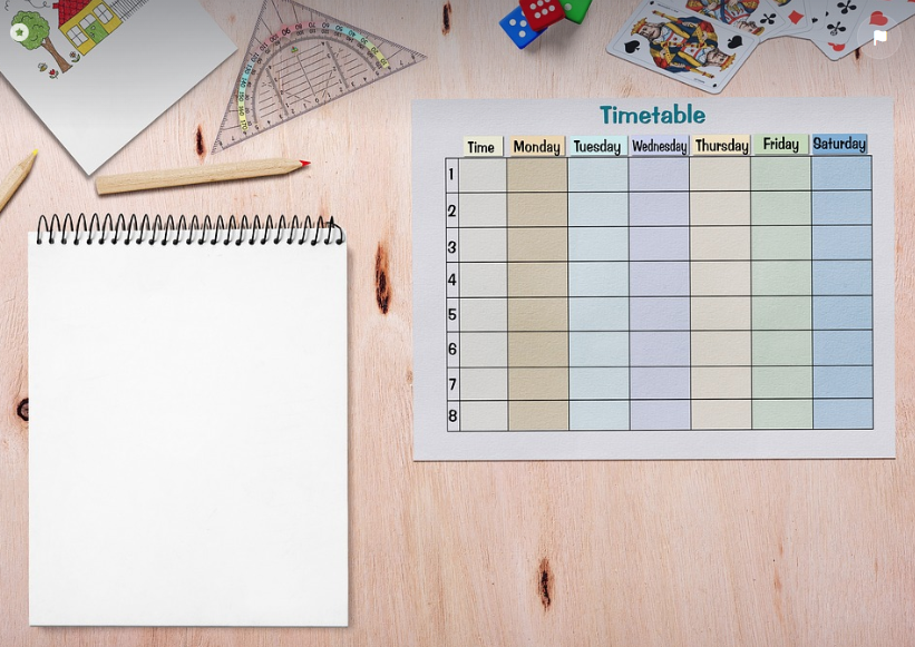 영어공부-타임테이블