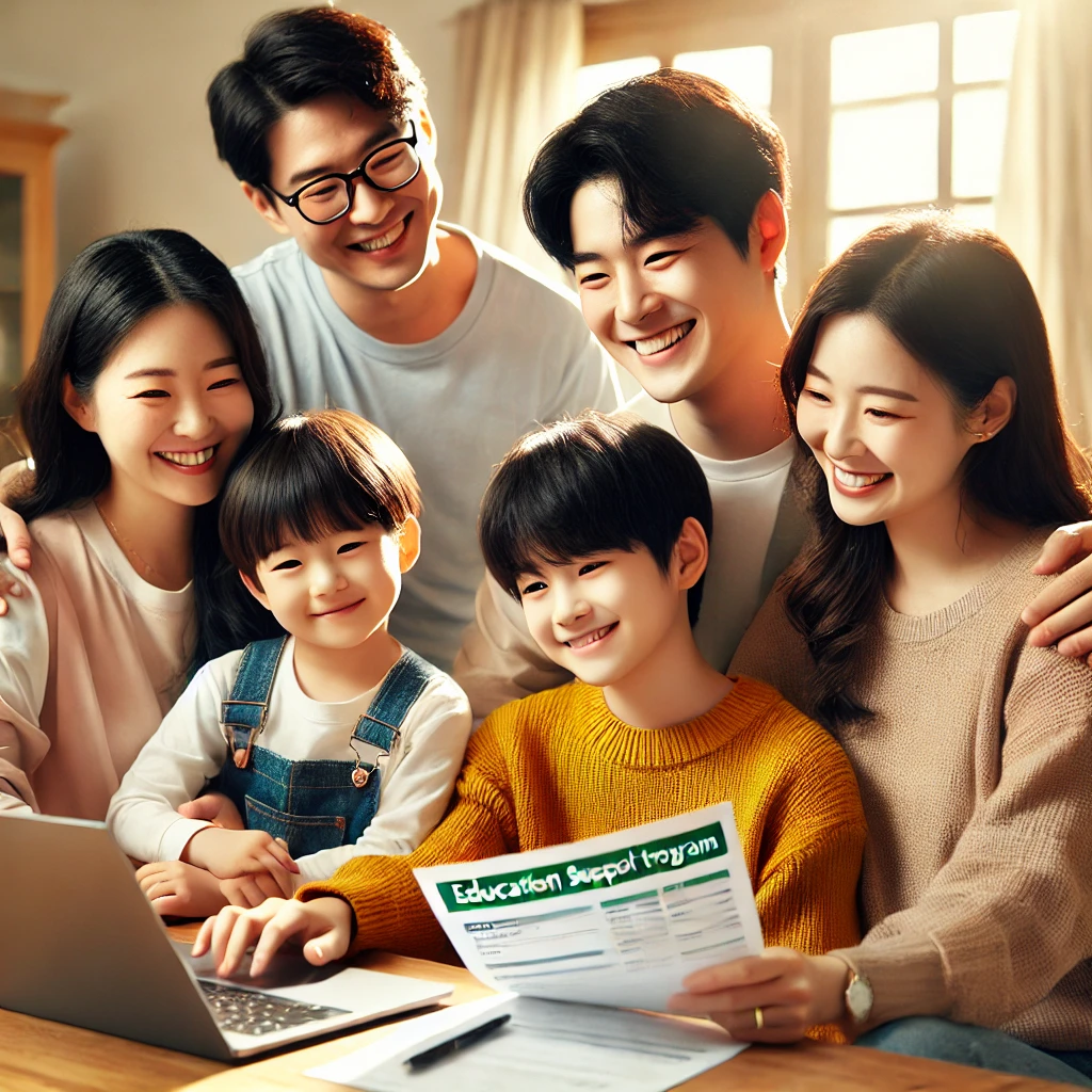 2025년 교육급여 신청 방법과 지원 대상 완벽 가이드 표지 이미지.