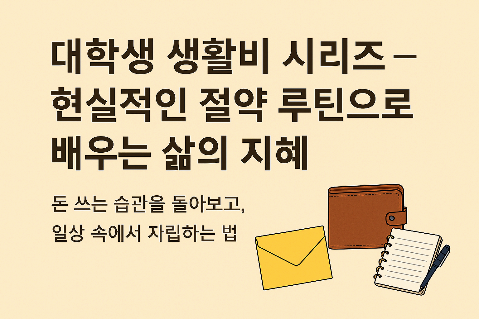 현실적인 절약 루틴으로 배우는 삶의 지혜