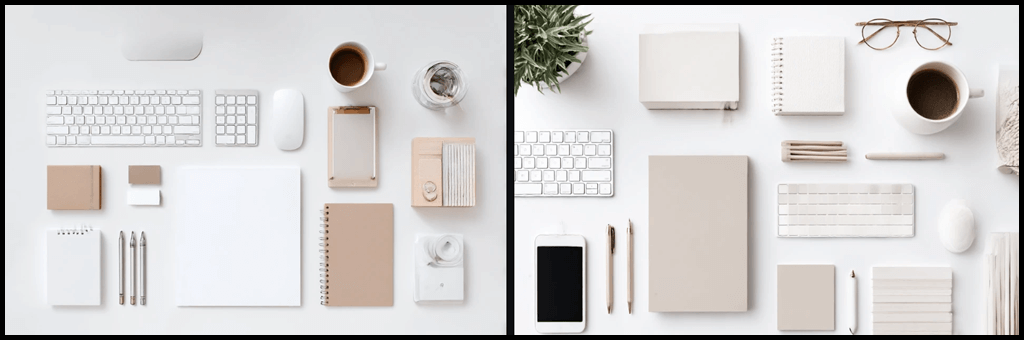 top view, 제품 디스플레이 Midjourney