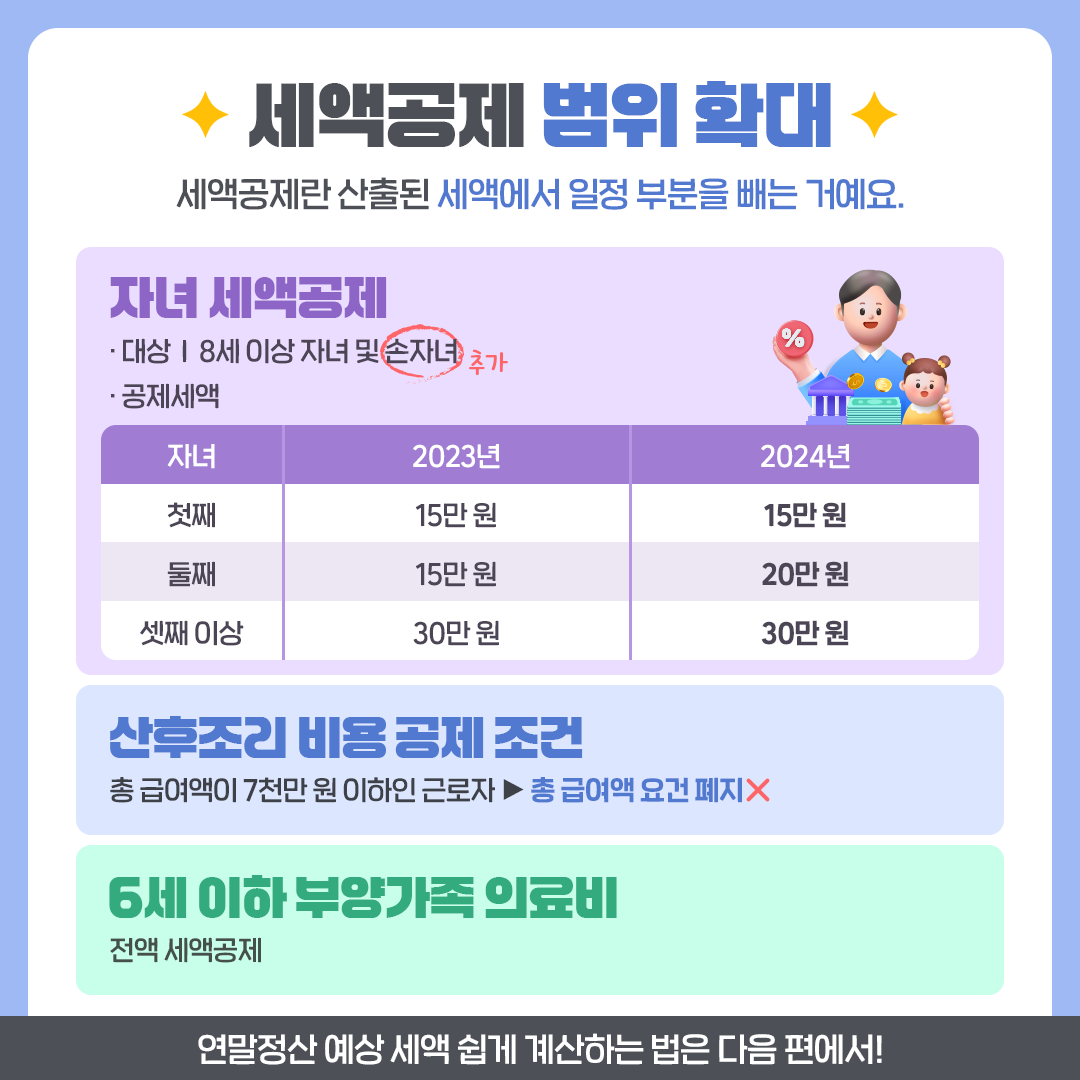 올해 연말정산, 미리 준비하면 돈이 보입니다!