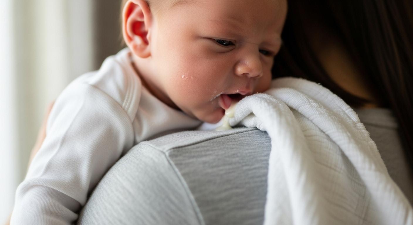 신생아 분유 역류