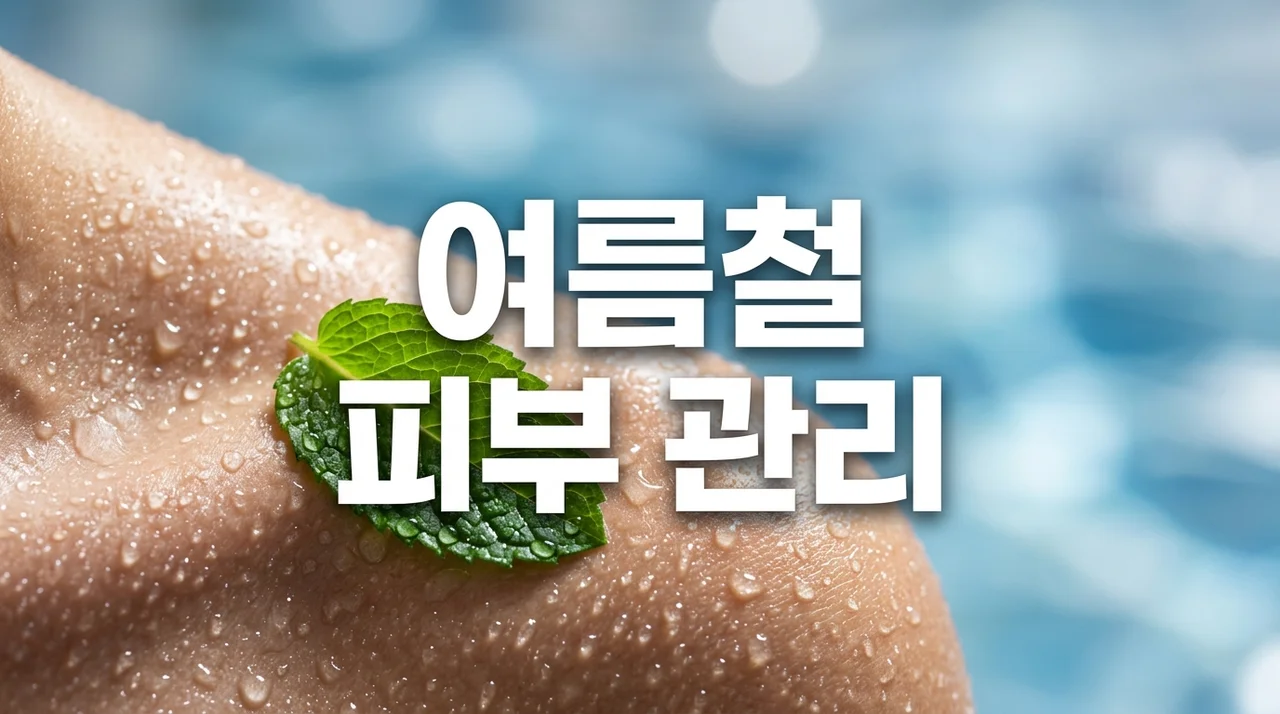 여름철 피부 땀 관리 및 트러블 예방을 위한 완벽 가이드