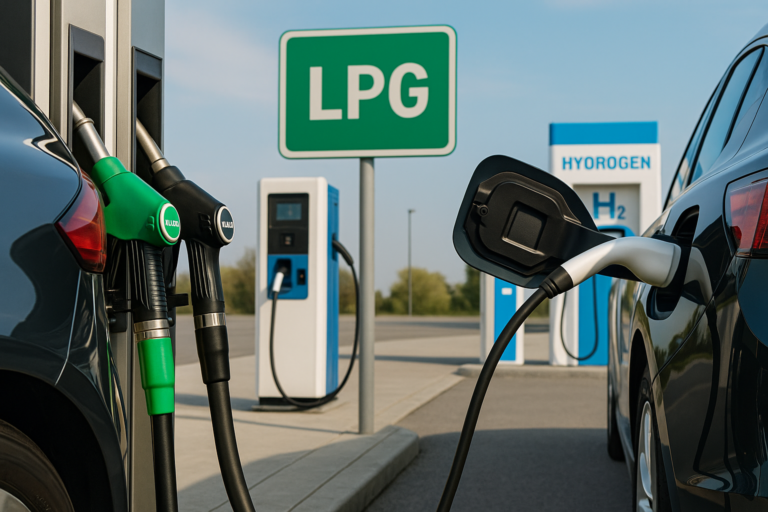 자동차 연료 종류 관련 사진